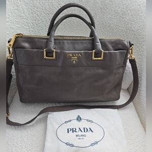 Prada‎ Brown Leather Bag